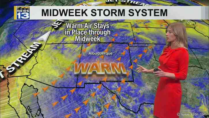 One more nice day before high winds return to New Mexico