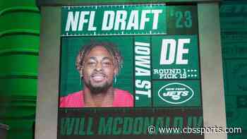 Robert Saleh says Jets were going to draft Will McDonald IV even if they didn't move back from Rodgers trade