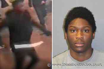 Shocking footage shows moment teen murdered 14-year-old Croydon boy