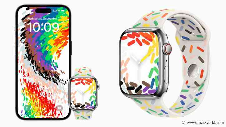 Apple celebrates LGBTQ+ Pride with colorful Apple Watch, iPhone downloads