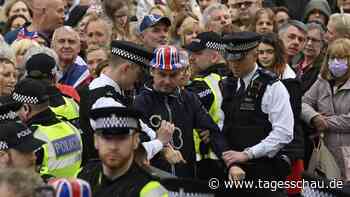 Londoner Polizei "bereut" einzelne Festnahmen bei Krönungszeremonie