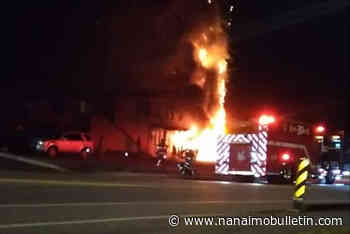 Two people hospitalized in Greater Victoria apartment fire