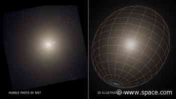 Enormous M87 galaxy looks like giant potato in 1st-ever 3D map (image)