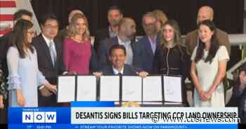 DeSantis signs bill targeting CCP land ownership and influence in Florida