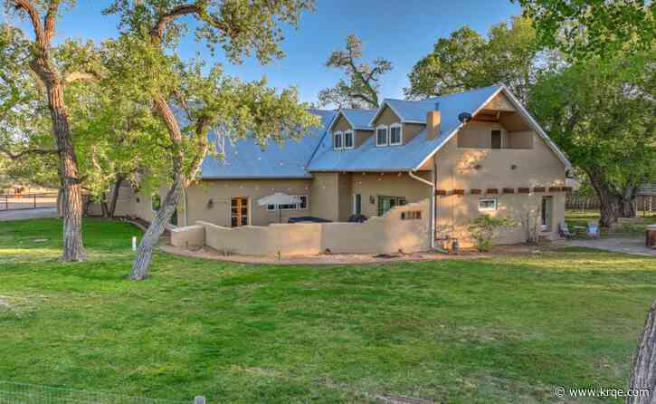 PHOTOS: Northern New Mexico-style adobe farmhouse in Corrales listed for $1,080,000