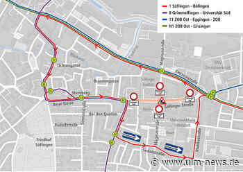 Straßenbahnlinie 1 in Ulm wird grunderneuert - Was hat das für Auswirkungen?
