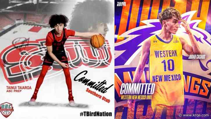 Two ABC Prep players commit to play in college