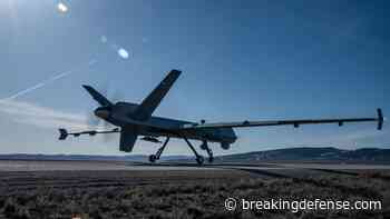 In a first, Reaper makes highway landing, Air Force says