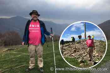 Greenwich visually impaired man walks 485 miles for RNIB charity