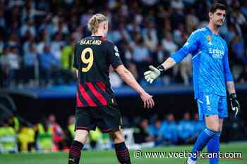 Thibaut Courtois richt zich tot de scheidsrechter na duel tegen Man City