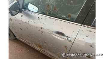 Cars caught in sewer truck spill on I-76 in Adams County