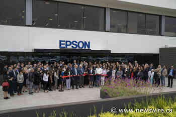 Epson Ribbon-Cutting Celebrates Completed Los Alamitos Headquarters Focused on Optimizing Productivity, Sustainability and Hybrid Collaboration