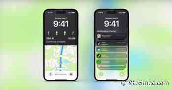 iOS 17 Lock Screen might give Maps the Music treatment