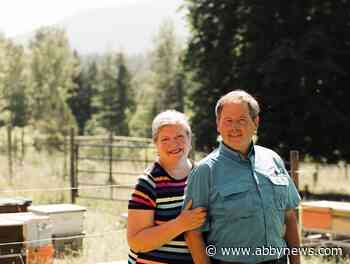 Beekeeping brings Creston couple back to their roots