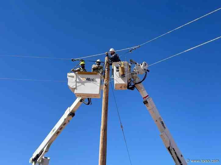Austin Energy crews help get power to Navajo Nation families