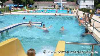 Freibad Bad Herrenalb öffnet: Aus Seepferdchen werden Wasserratten