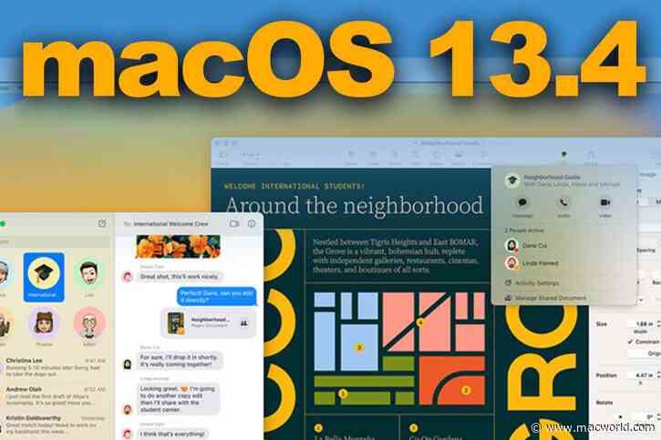 macOS Ventura 13.4 release candidate enters beta testing