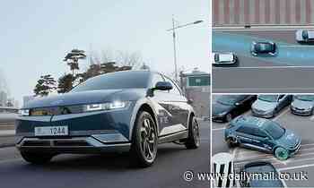 Cool video shows how Hyundai's new 'crab driving' electric car drives sideways