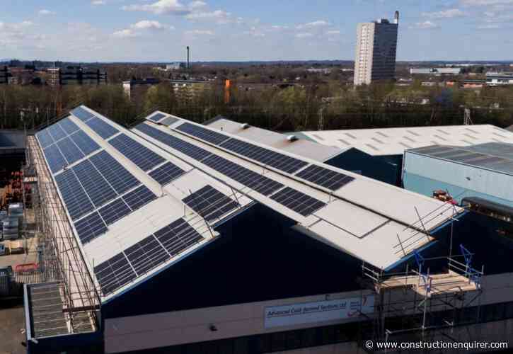 Metek turns to solar power at manufacturing plant