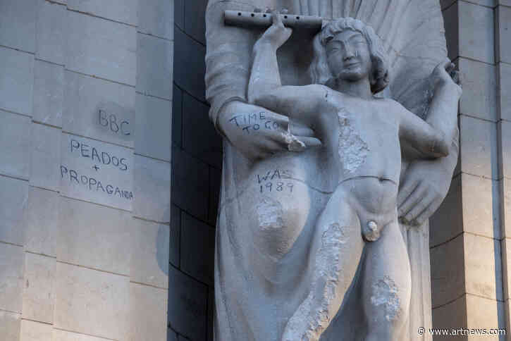 BBC to Restore Eric Gill Statue Vandalized Last Year to Protest Artist’s Admitted Pedophilia 
