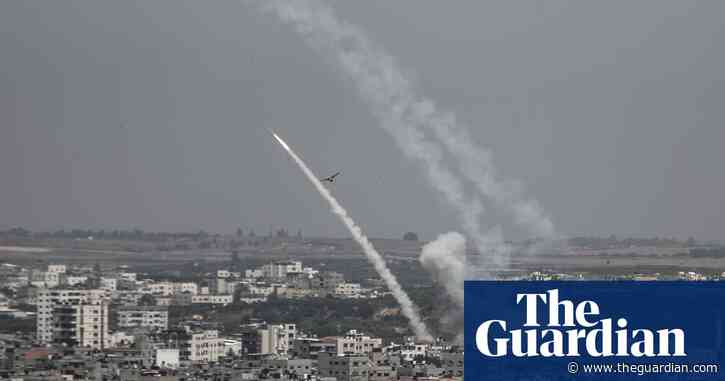 Militants in Gaza fire at least 60 rockets into Israel in response to airstrikes