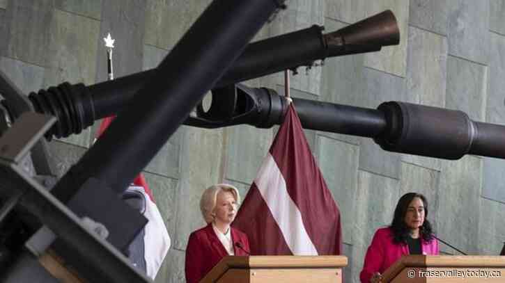 Canada will help train Ukrainian soldiers in Latvia as war drags on