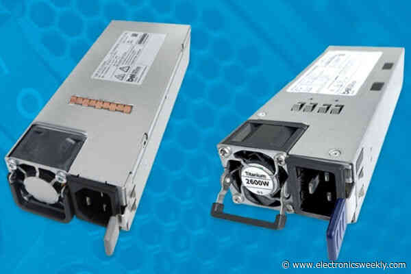 kW PSUs meet Intel CRPS for servers, storage and networking