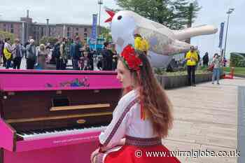 Teenage Ukrainian pianist, Alisa Bushuieva, plays for Eurovision