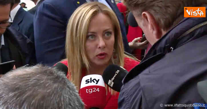 “Vogliono regolare i loro conti interni”: Meloni replica alle critiche del capo partito di Macron