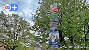 Wahlplakate zur Kommunalwahl in Kiel: Experte analysieren Design
