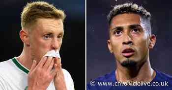 Newcastle evening headlines with Raphinha's transfer response and Longstaff injury latest