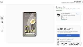 Google's Pixel Fold Will Release On June 27     - CNET