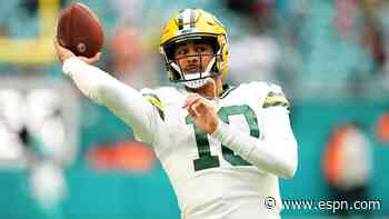 Now QB1, Love 'grateful' for time behind Rodgers