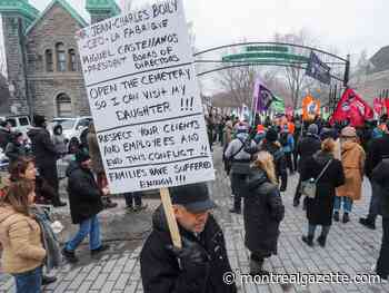 Strike-bound Montreal cemetery will reopen for Mother’s Day