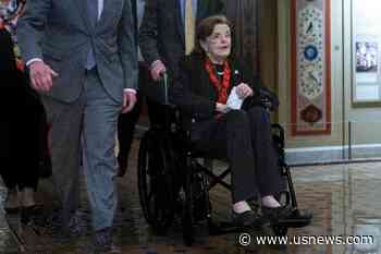 California's Feinstein Returns to Senate After Monthslong Absence