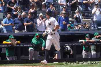 Volpe's First Career Grand Slam Powers Yanks to 11-3 Rout in Sweep of Lowly A's
