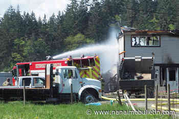 Fire guts house south of Nanaimo