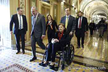 Feinstein Returns to Senate, Casting First Vote in Months