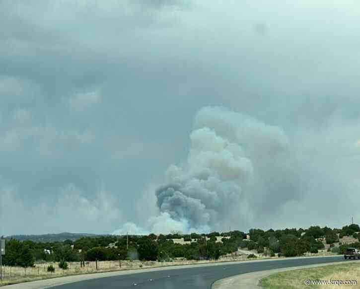 Las Tusas Fire near Sapello prompts road closure