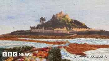 South West Coast Path embroidered in new exhibition