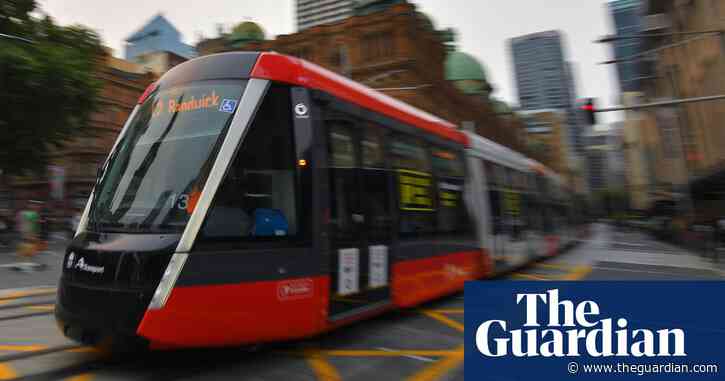 Teenager dies after being trapped under tram in Sydney