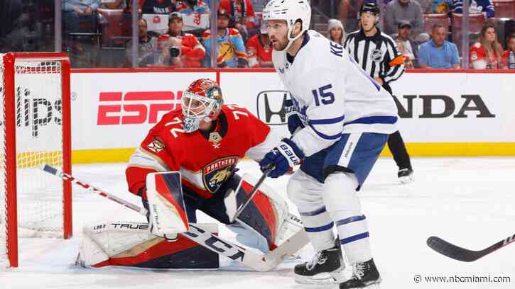 Toronto Maple Leafs Avoid Elimination by Topping Florida Panthers 2-1 in Game 4