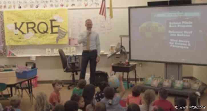 KRQE Weather Academy visits Tierra Antigua Elementary School