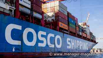 Cosco darf beim Hamburger Container-Terminal einsteigen