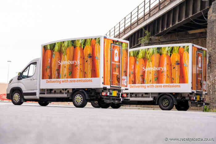 Sainsbury’s introduces fully electric delivery fleet for south London store