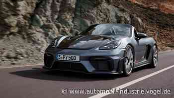 718 Spyder RS markiert Ende der Mittelmotor-Baureihe