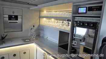Luxus: Dieser Setra-Bus aus Neu-Ulm ist ein rollendes Bistro