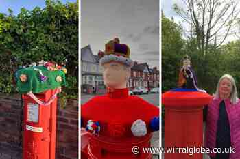 Coronation post box toppers stolen and vandalised across Wirral
