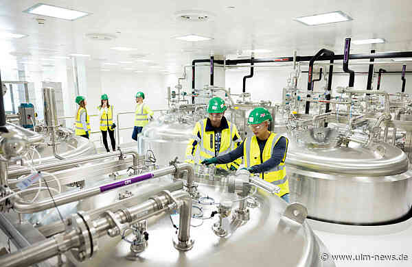 Meilenstein für Medizin von Morgen: Bauphase bei Biotech-Projekt von Teva in Ulm beendet