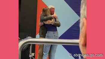 WATCH:  After three years apart, daughter and dad reunite at the airport